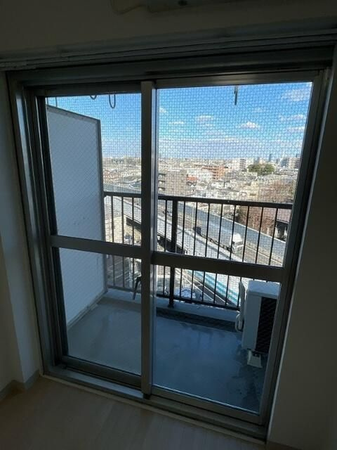 ソレイユ桜台のバルコニー