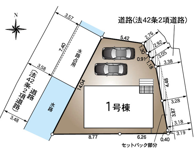 【区画図】 | 明石市二見町東二見第9（全1）1号棟