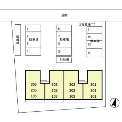 【区画図】 | グリーンパーク堀之内