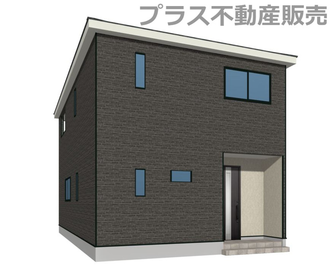 【外観】 | 糟屋郡須恵町植木第8　1号棟（全2棟）【仲介手数料無料・0円】 | 建築中の物件は、お近くのモデルハウスも一緒にご覧頂けます。
