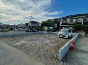 敷地面積34坪　売地　川越市寺尾 B区画の前面道路含む現地写真|地形良好の高台です！日当たり良好です♪