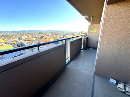 朝日プラザシティ・サザンパーク二番街のバルコニー