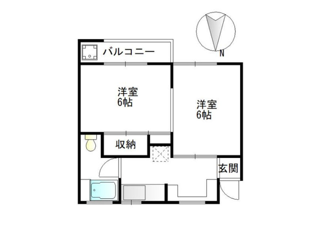 【間取り】 | 西野山マンション