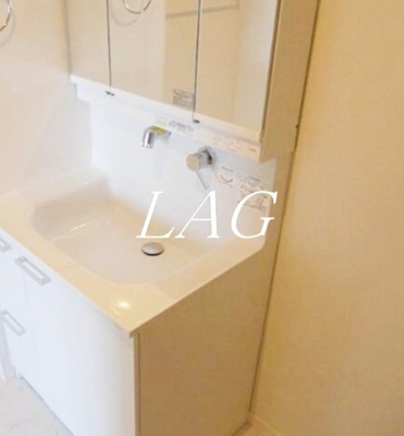 【洗面所】 | シャーメゾンＡ | 洗面台です。