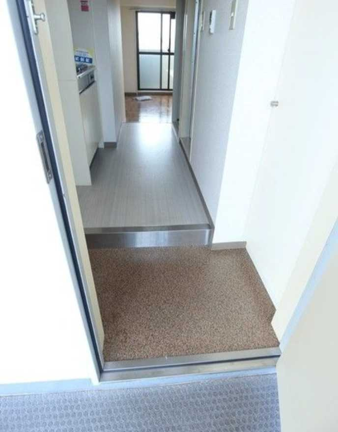 スカイコート世田谷用賀　分譲賃貸　高層階　オートロックの玄関