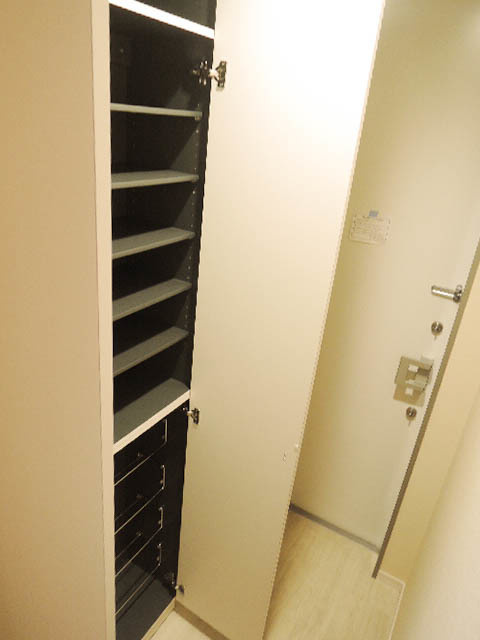 ドリームハイ四季美台の玄関|靴もたくさん入るシューズボックス