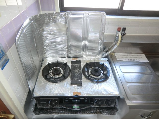 塚本TKDハウスのキッチン|2口コンロ