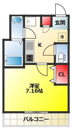 【間取り】 | プリエール新大阪イースト
