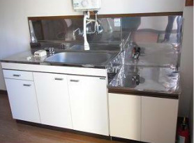 中野区弥生町１丁目の賃貸マンションのキッチン