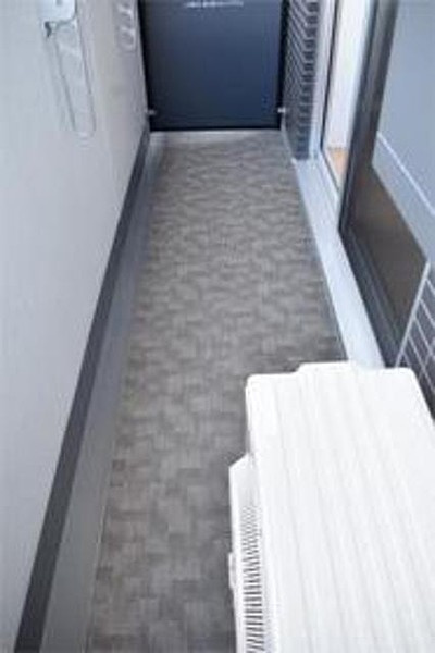 ステージファースト両国Ⅱアジールコートのバルコニー