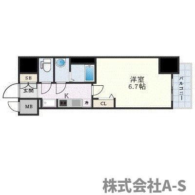 プレサンス新栄アーバンフローの間取り|現況優先