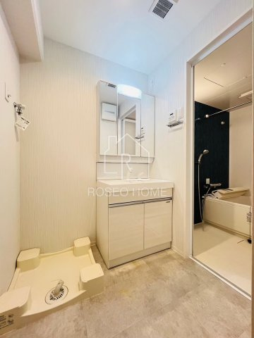 シティパルクレスト谷町の洗面所