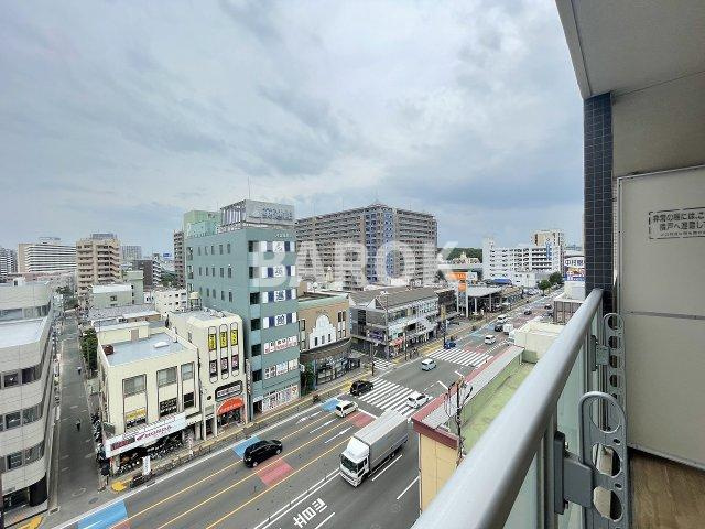 レジデンシャルヒルズ香椎駅前のバルコニー