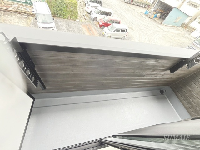 888N鳩ヶ谷のバルコニー|バルコニーです。