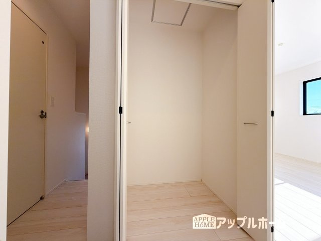 【新築住宅】熊谷市上之 3期の収納|2F廊下収納スペース