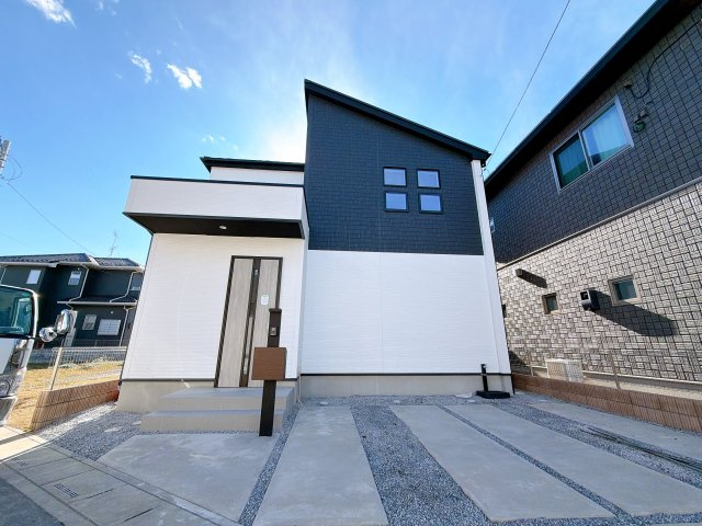 【新築住宅】熊谷市上之 3期の前面道路含む現地写真