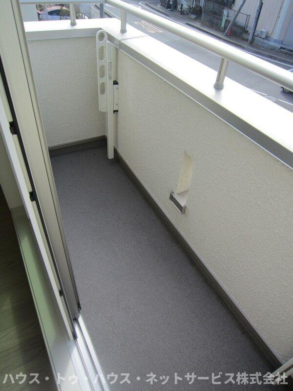 lieu clairのバルコニー