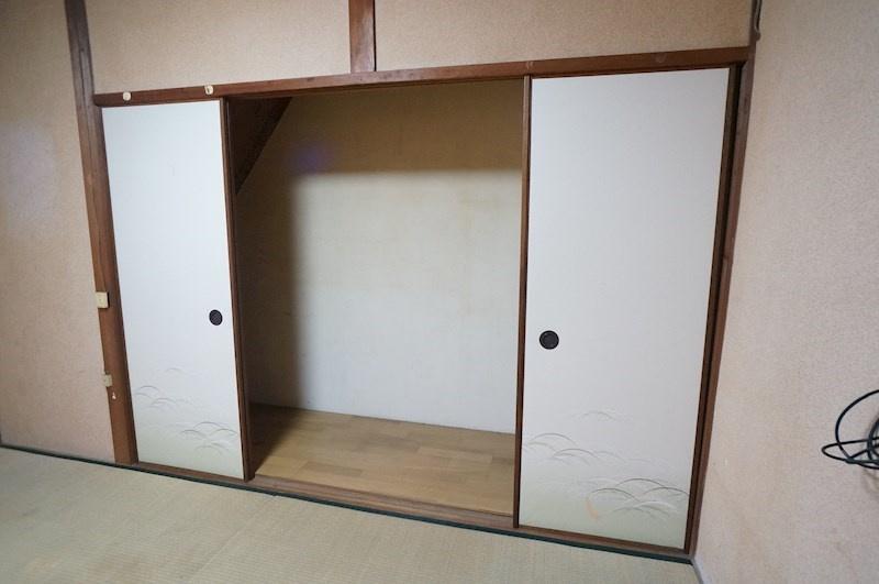 北今市住宅の収納