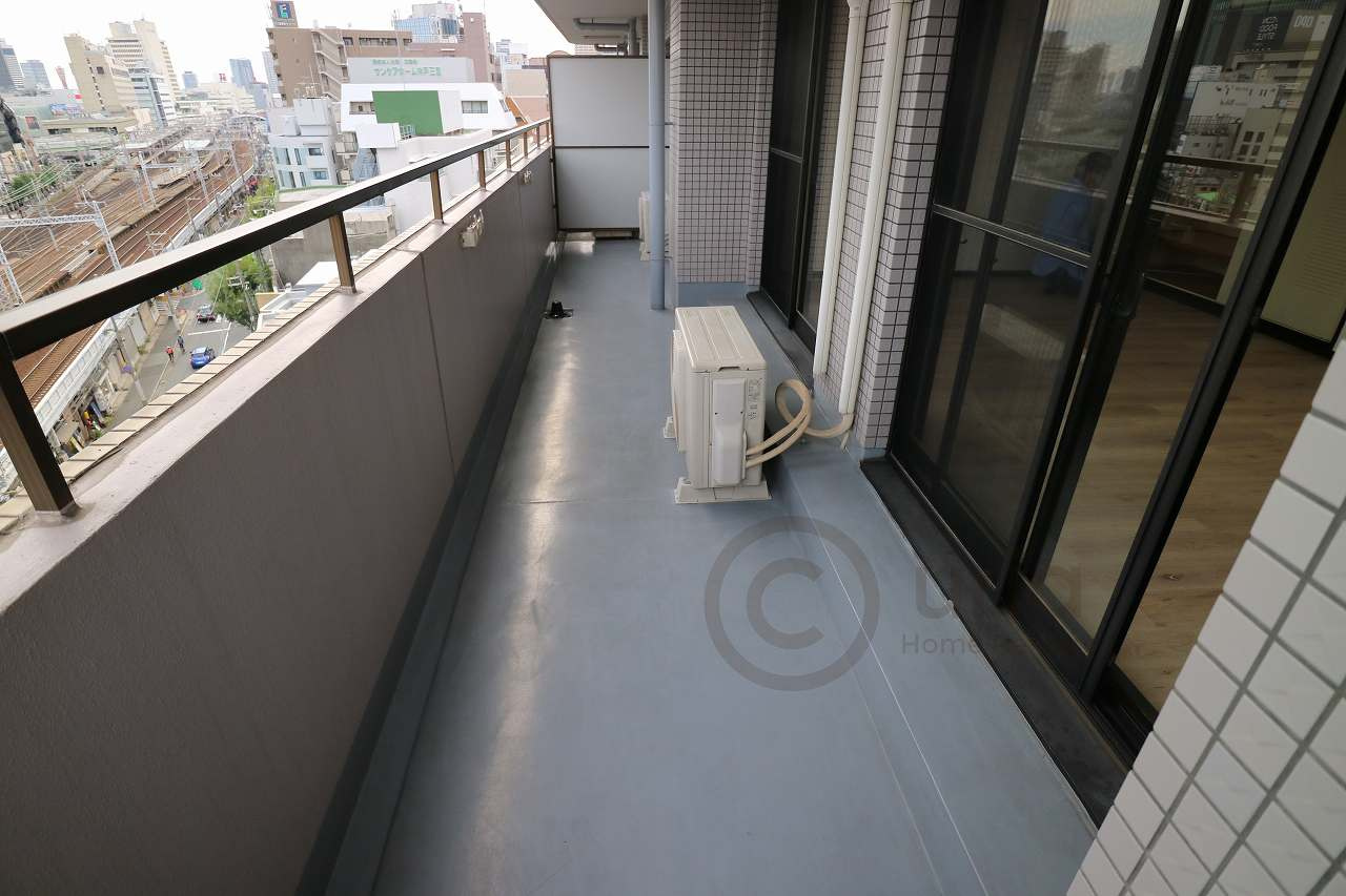 サンコーロイヤルのバルコニー