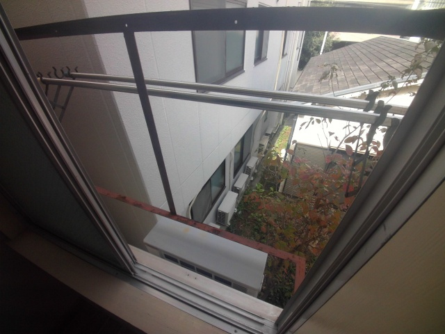 サンハイム六甲のバルコニー