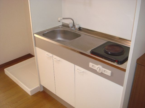 ウッディ六甲のキッチン