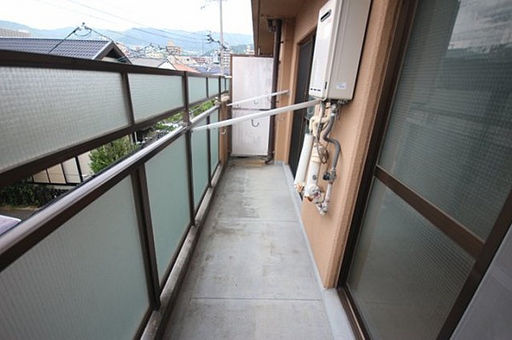 セレコート東灘のバルコニー