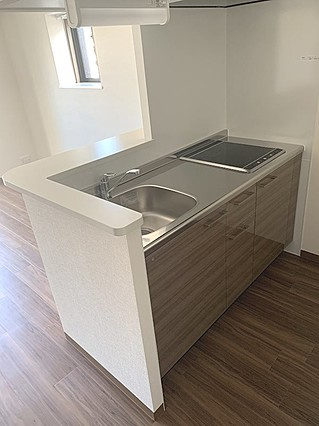 クリエイトビュー三宮磯上のキッチン