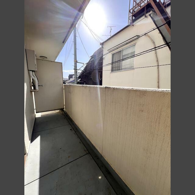 堀本マンションのバルコニー