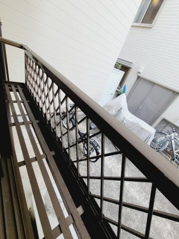 イースト夙川のバルコニー