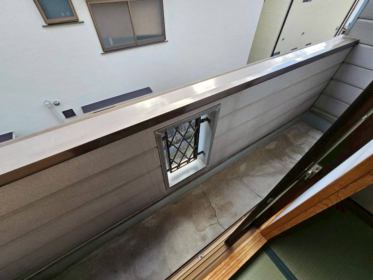 松家貸家のバルコニー
