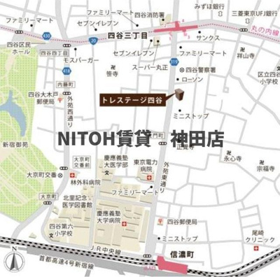 【地図】 | トレステージ四谷