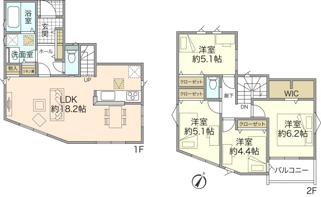 VerGarden 三春町5丁目新築戸建2号棟の画像