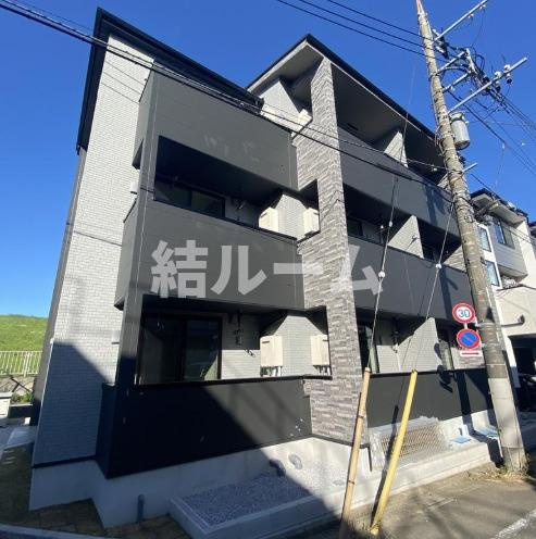 板橋区新河岸３丁目のアパートの外観