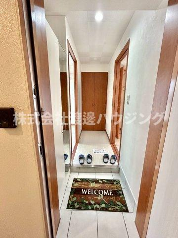 ハイムタケダT-10の玄関