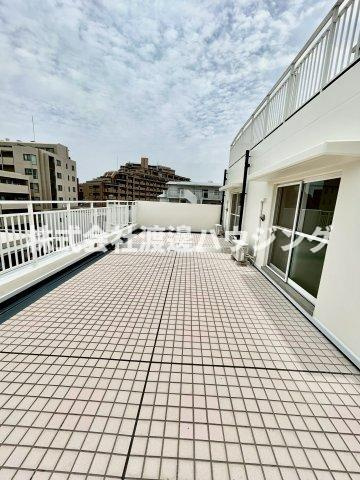 ハイムタケダT-10のバルコニー|ルーフバルコニー