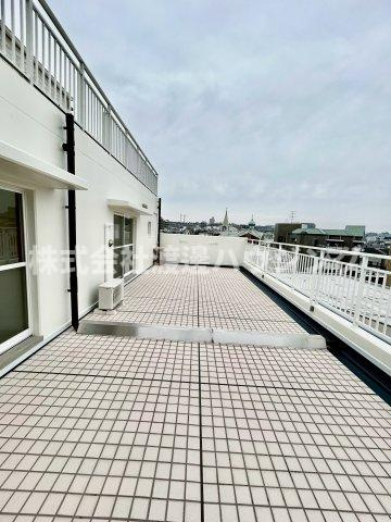 ハイムタケダT-10のバルコニー|ルーフバルコニー