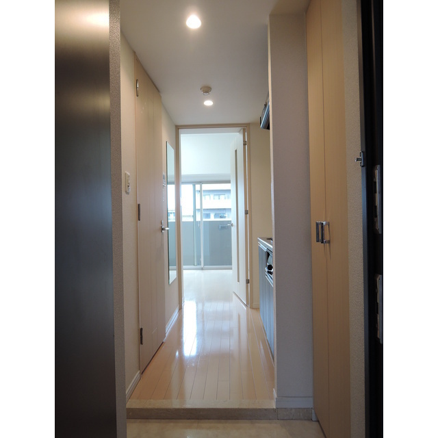 豊島区目白５丁目の賃貸マンションの玄関