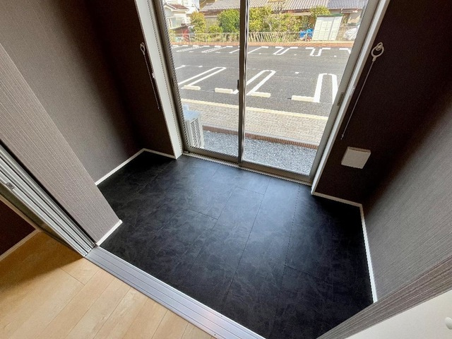 ブランシュフルールK2のバルコニー