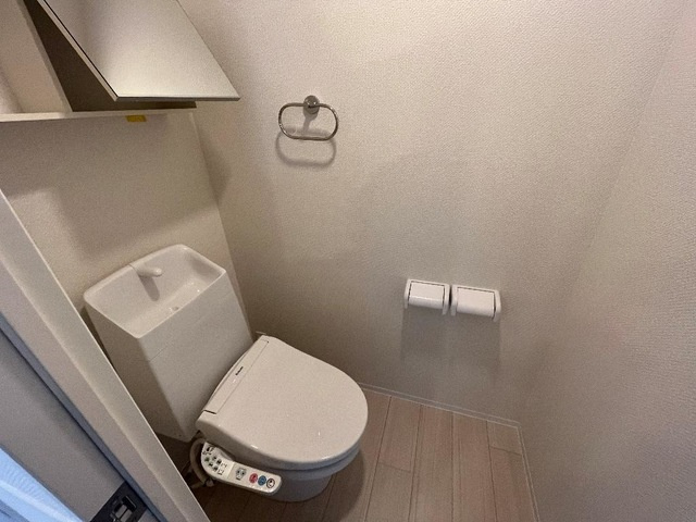 仮）取手市上高井648新築アパートのトイレ