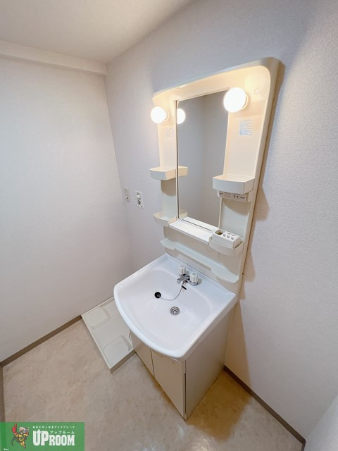 ベルフラワーBSの洗面所