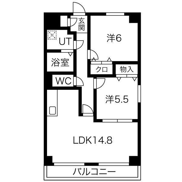 ベルフラワーBSの間取り