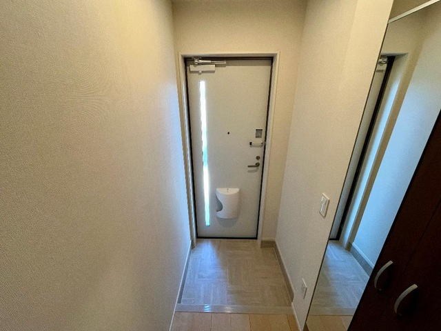 仮）取手市上高井648新築アパートの玄関