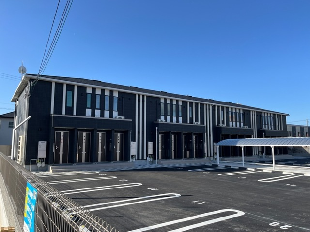 仮）取手市上高井648新築アパートの外観