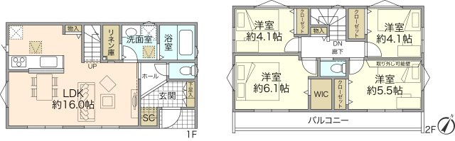 VerGarden　三春町5丁目新築戸建5号棟の画像