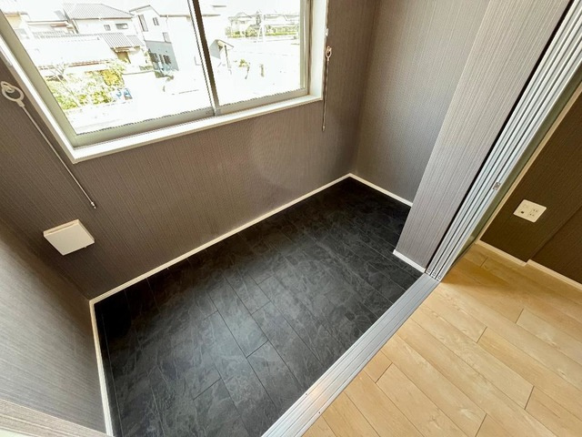 仮）取手市上高井648新築アパートのバルコニー