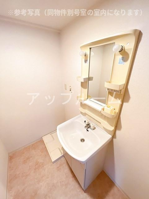 ベルフラワーASの洗面所