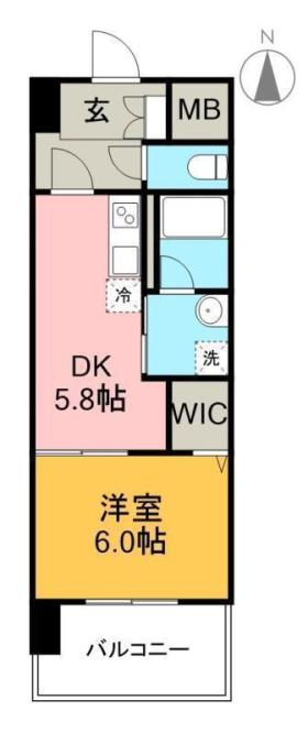 アバンギャルド播磨屋の間取り