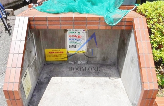 リーフロックのその他共用部分|敷地内ゴミ置き場です。