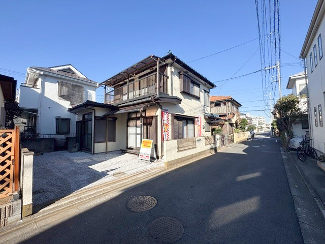 所沢市向陽町の前面道路含む現地写真|前面道路含む現地写真です