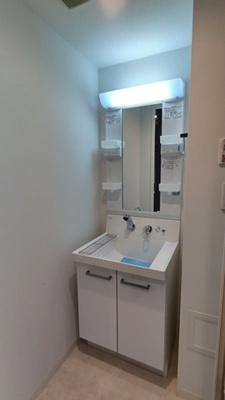 【洗面所】 | 新品家具付きマンション日本橋馬喰町14(KaGood東京)